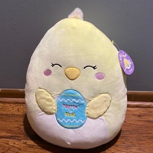 BRAND NEW SQUISHMALLOW 16” AIMEE THE CHICK. YEAR 2022. NWT. SMOKE FREE HOME.
